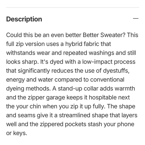 PATAGONIA NWOT Better Sweater Jacket - Women's size XS - Picture 10 of 12